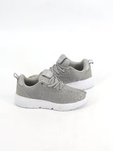 Image for Kids Girl's Textured Sneakers,Light Grey
