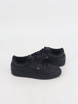 Women's Brand Logo Printed Sneakers,Black