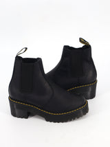 Women's Plain Ankle Boots,Black