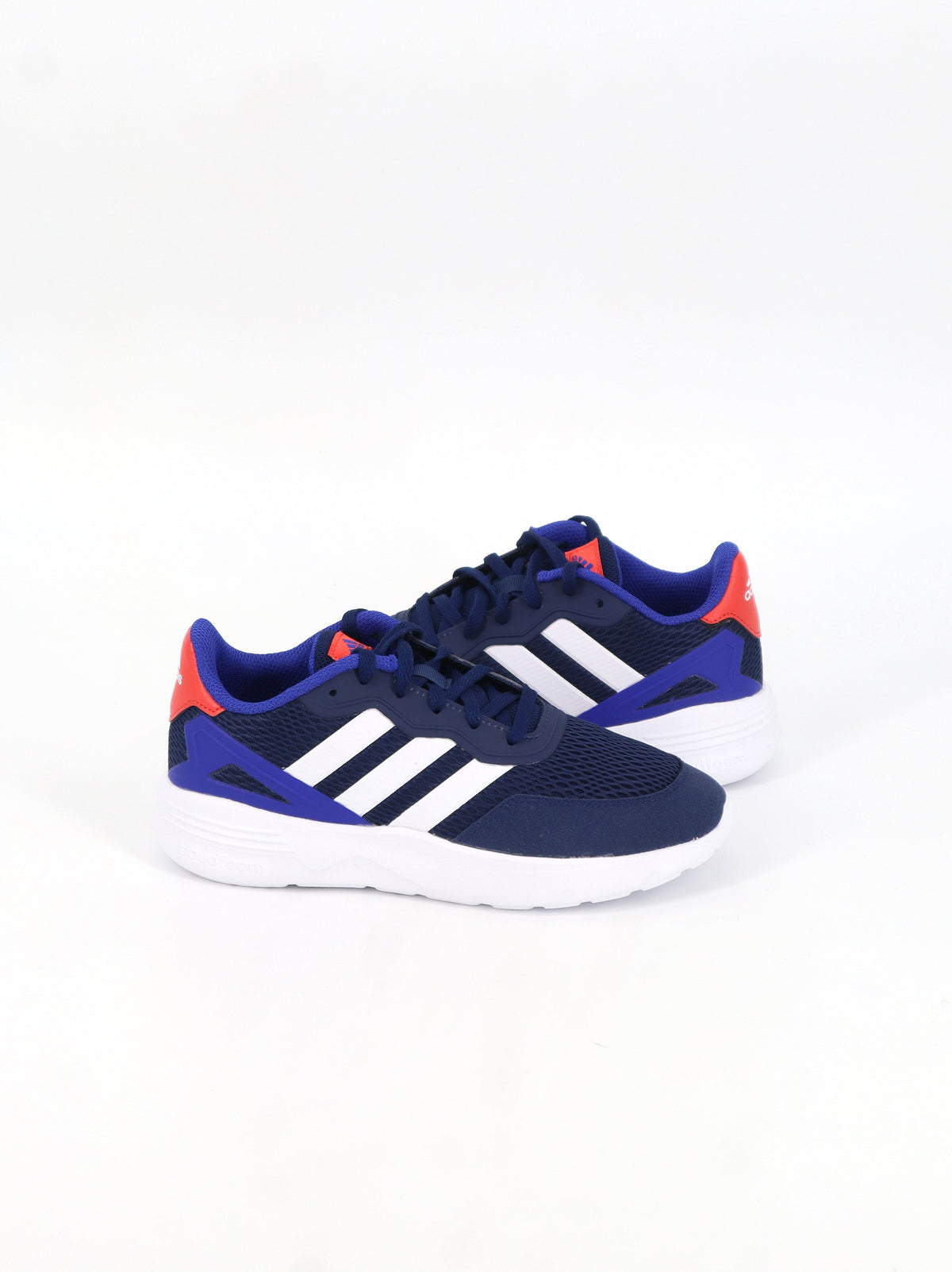 Kids Boy's Striped Sport Shoes,Navy