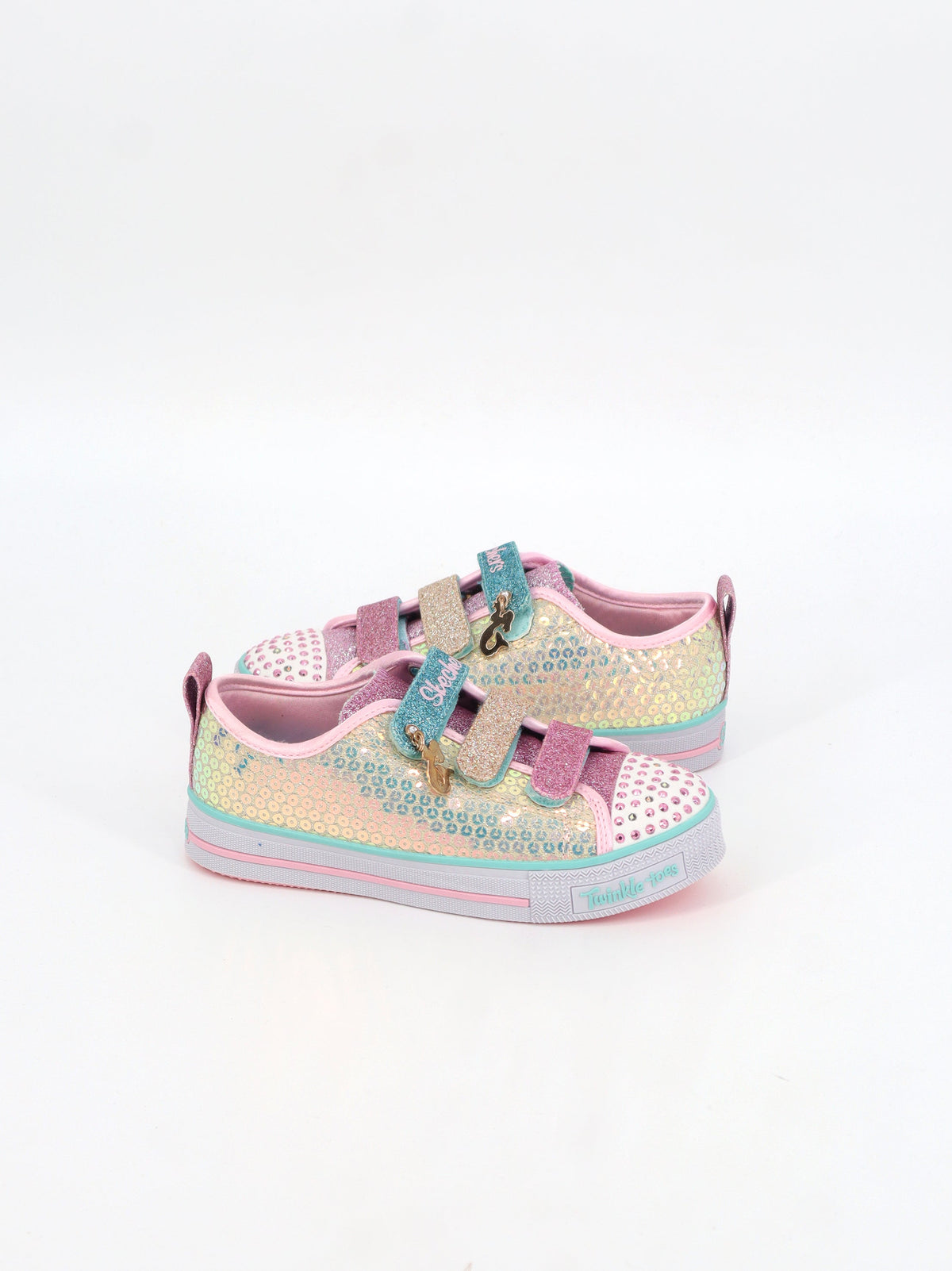 Kids Girl's Sequined Casual Shoes,Multi
