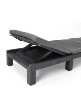 Wicker Sun Lounger