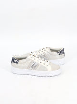Women's Textured Casual Shoes,Silver