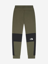Kids Girl's Brand Logo Printed Joggers,Olive