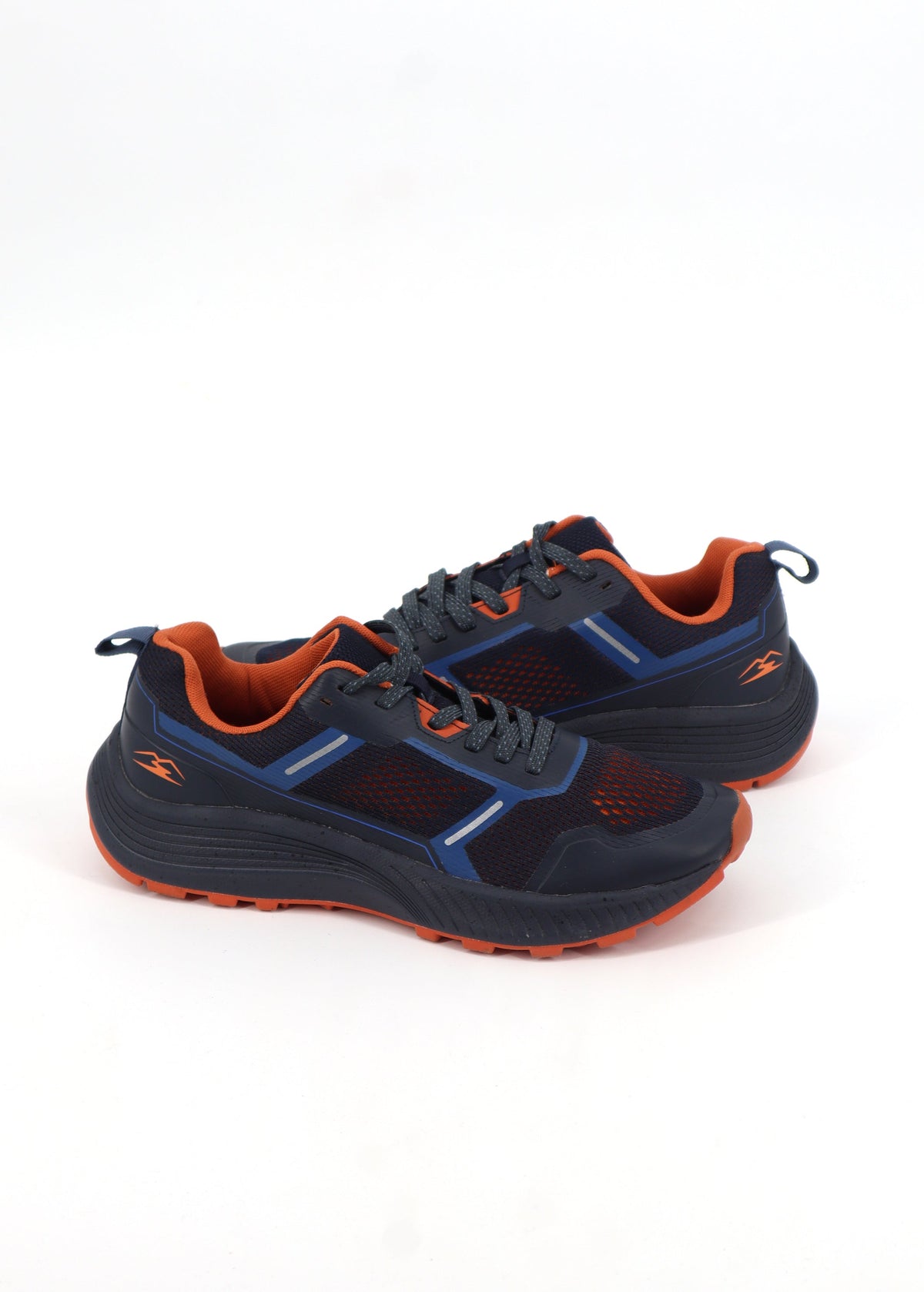 Men's Printed Trainers,Navy
