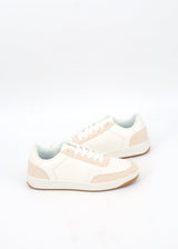 Image for Women's Textured Sneakers,Beige/White