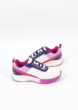Image for Women's Printed Running Shoes,White/Pink