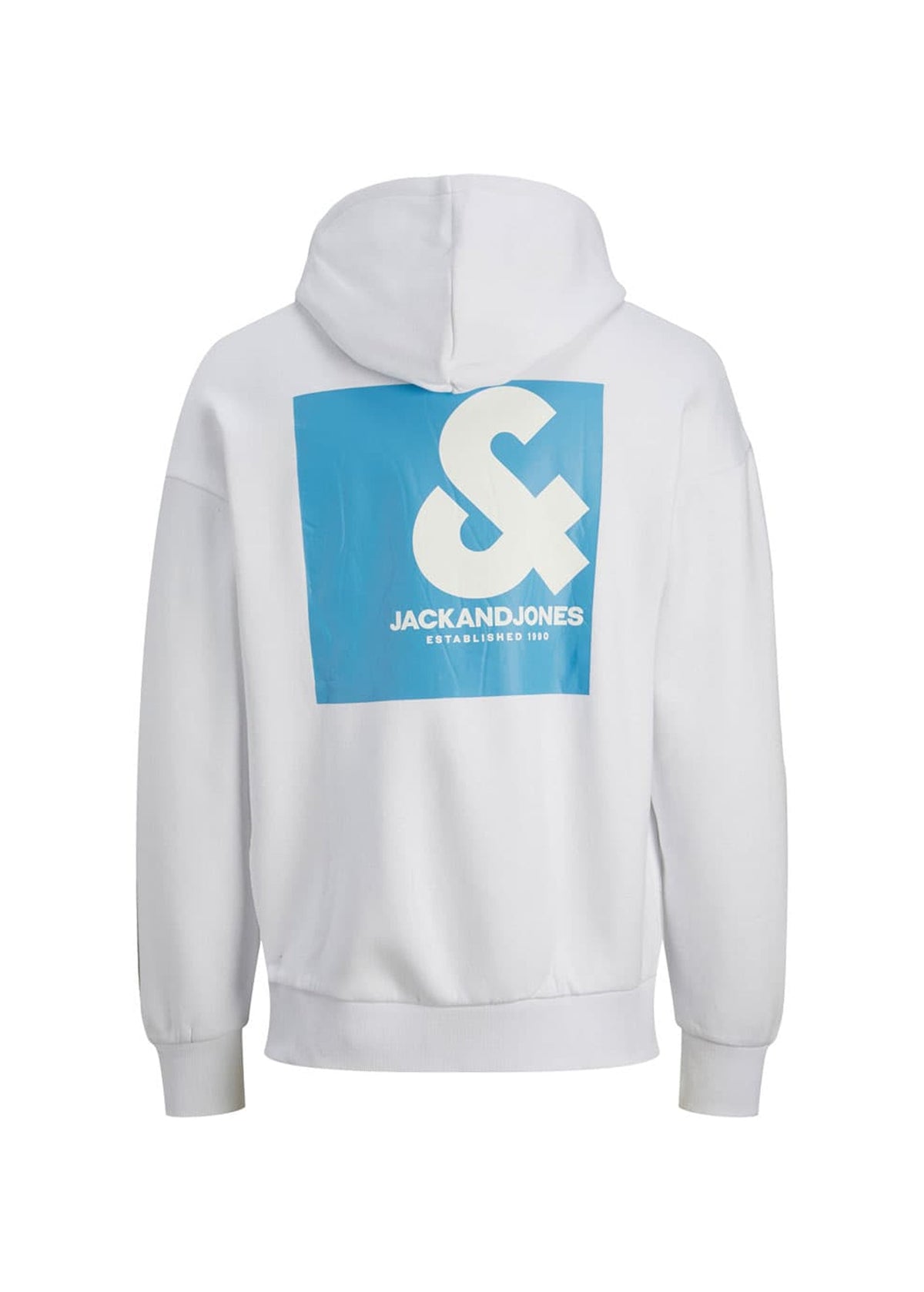 Men's Printed Hoodie,White