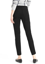Women's Plain Classic Pants,Black