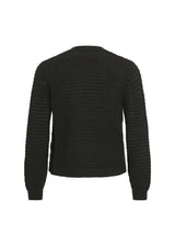 Women's Open Knitted Cardigan,Black