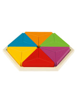 Rainbow Tile Game Flower