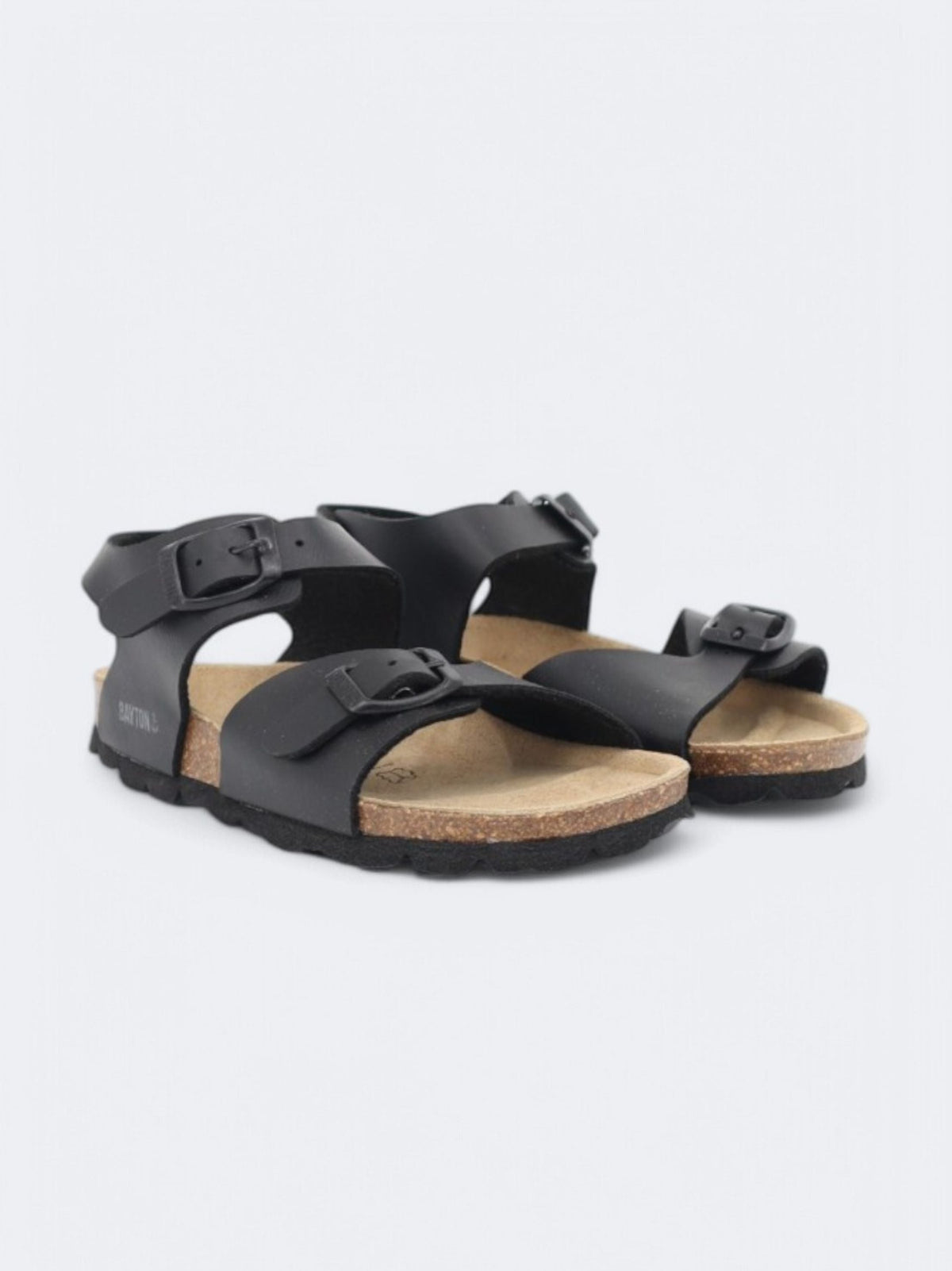 Kids Girl's Plain Sandals,Black