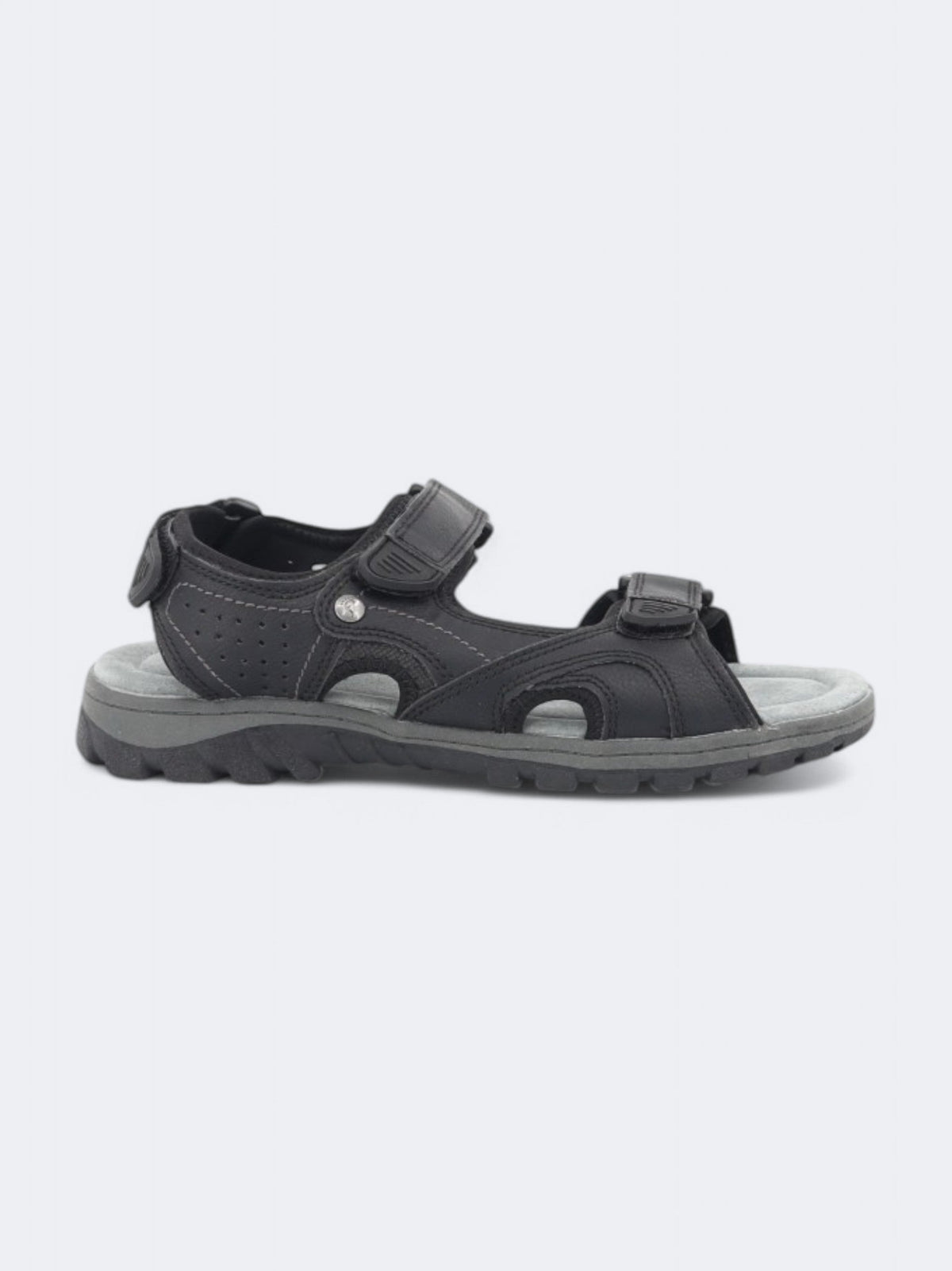 Image for Men's Textured Sandals,Black