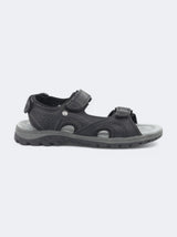 Image for Men's Textured Sandals,Black