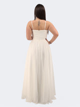 Women's Textured Dress,White