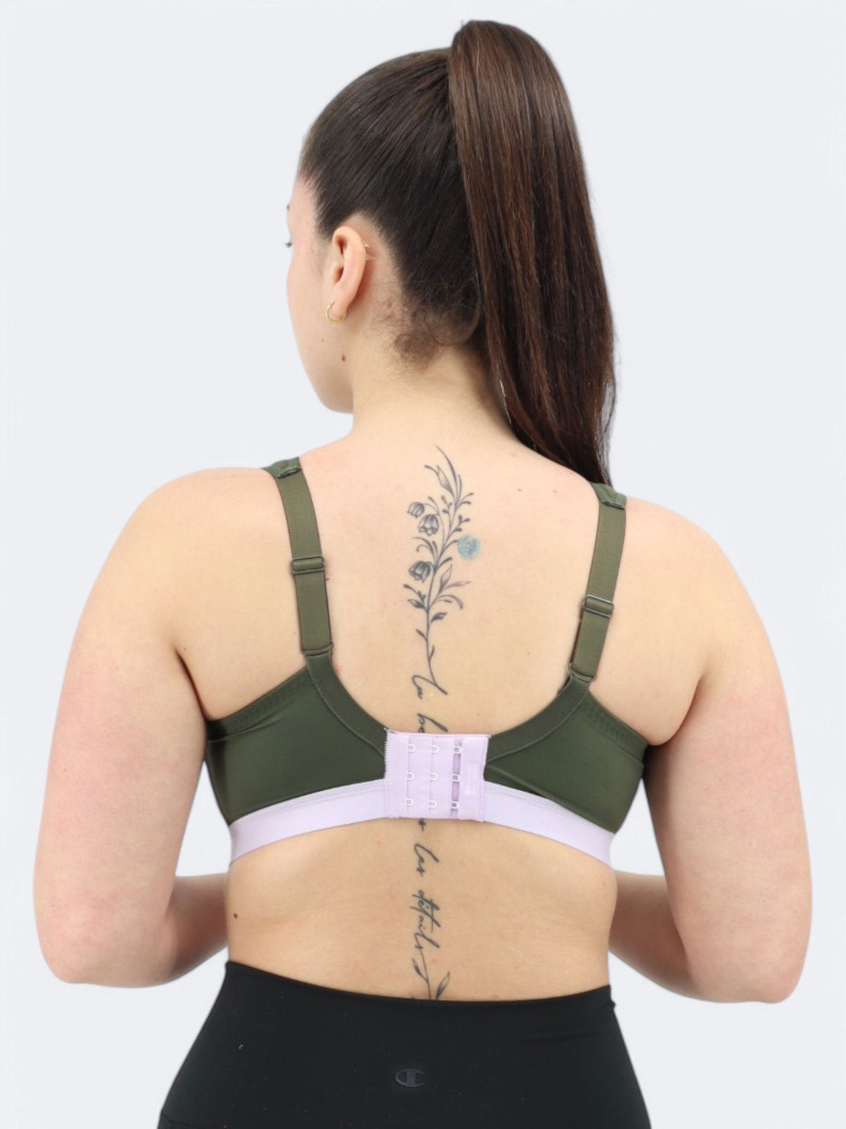 Image for Women's Textured Sports Bra,Olive