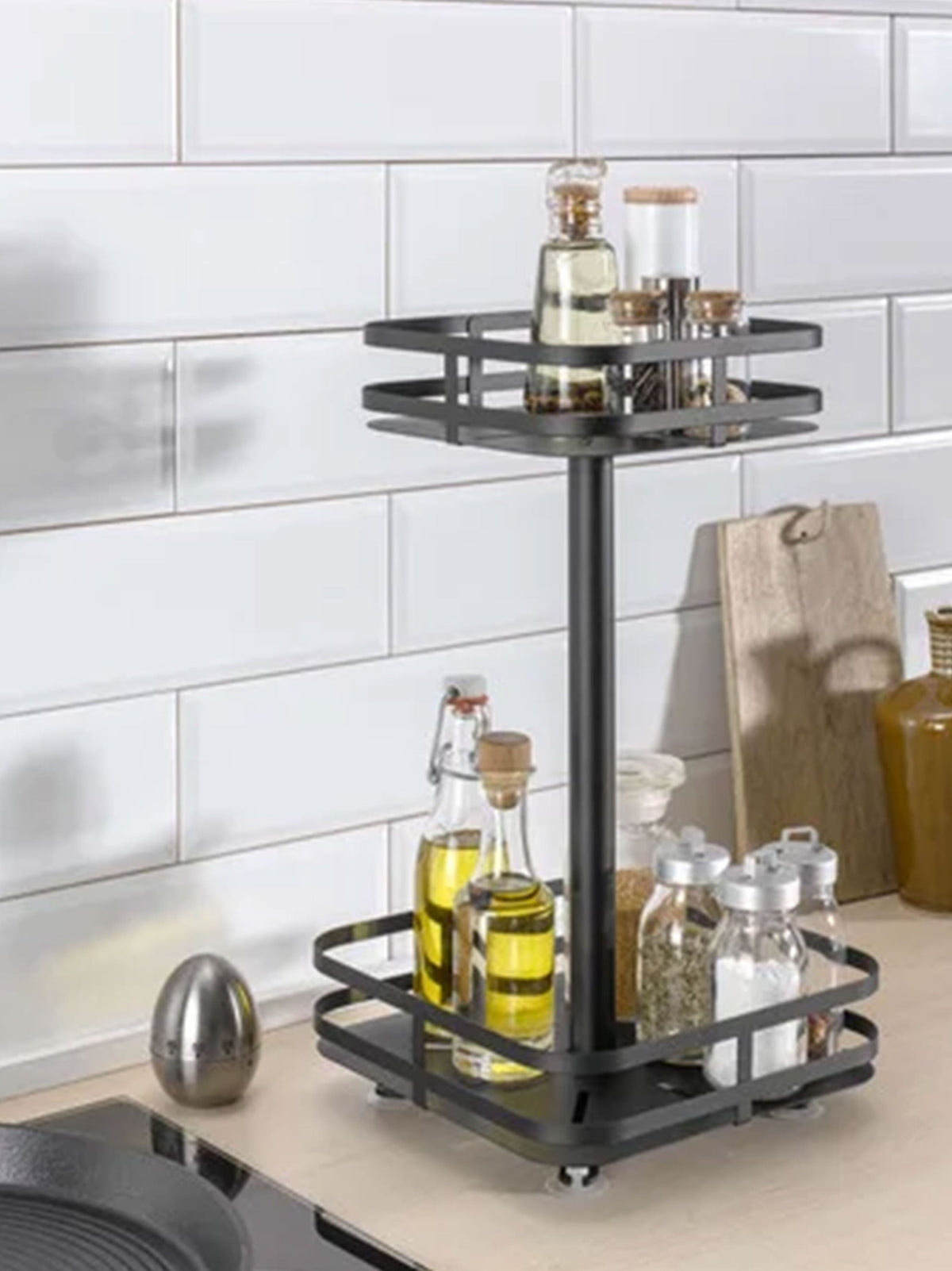 Metal Shelf Rotating