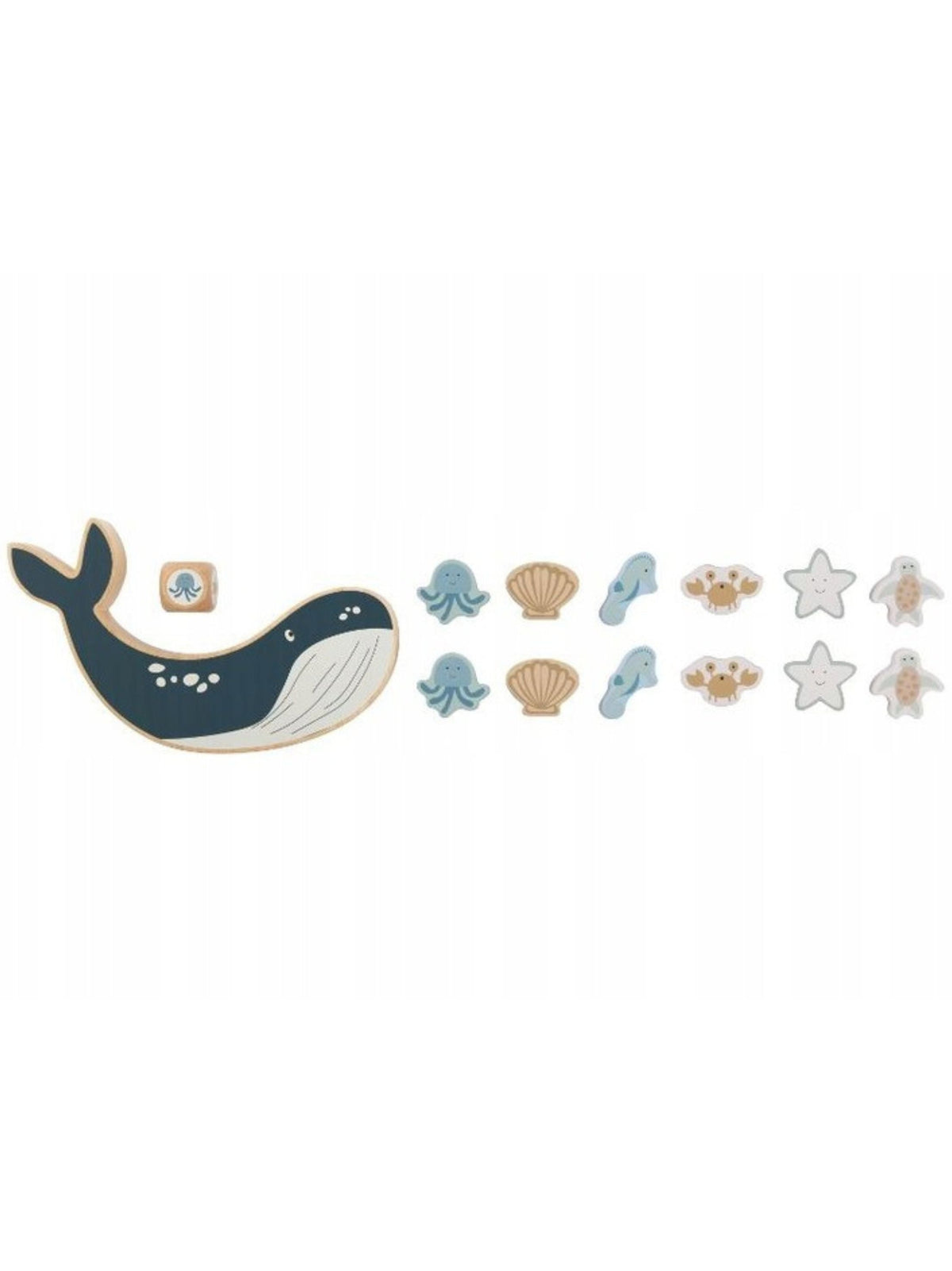 Wooden Puzzle Games, Whale