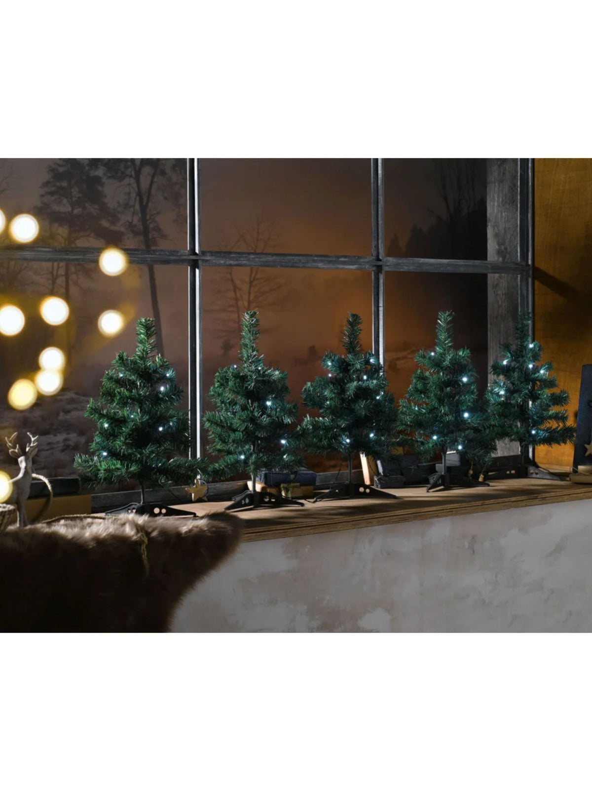 Led Light Tree Set (Cool White)