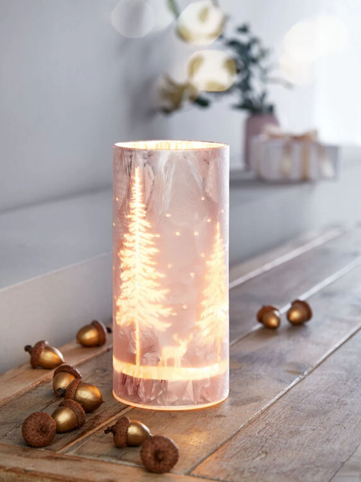 Decorative Led Lamp (Pale Pink)