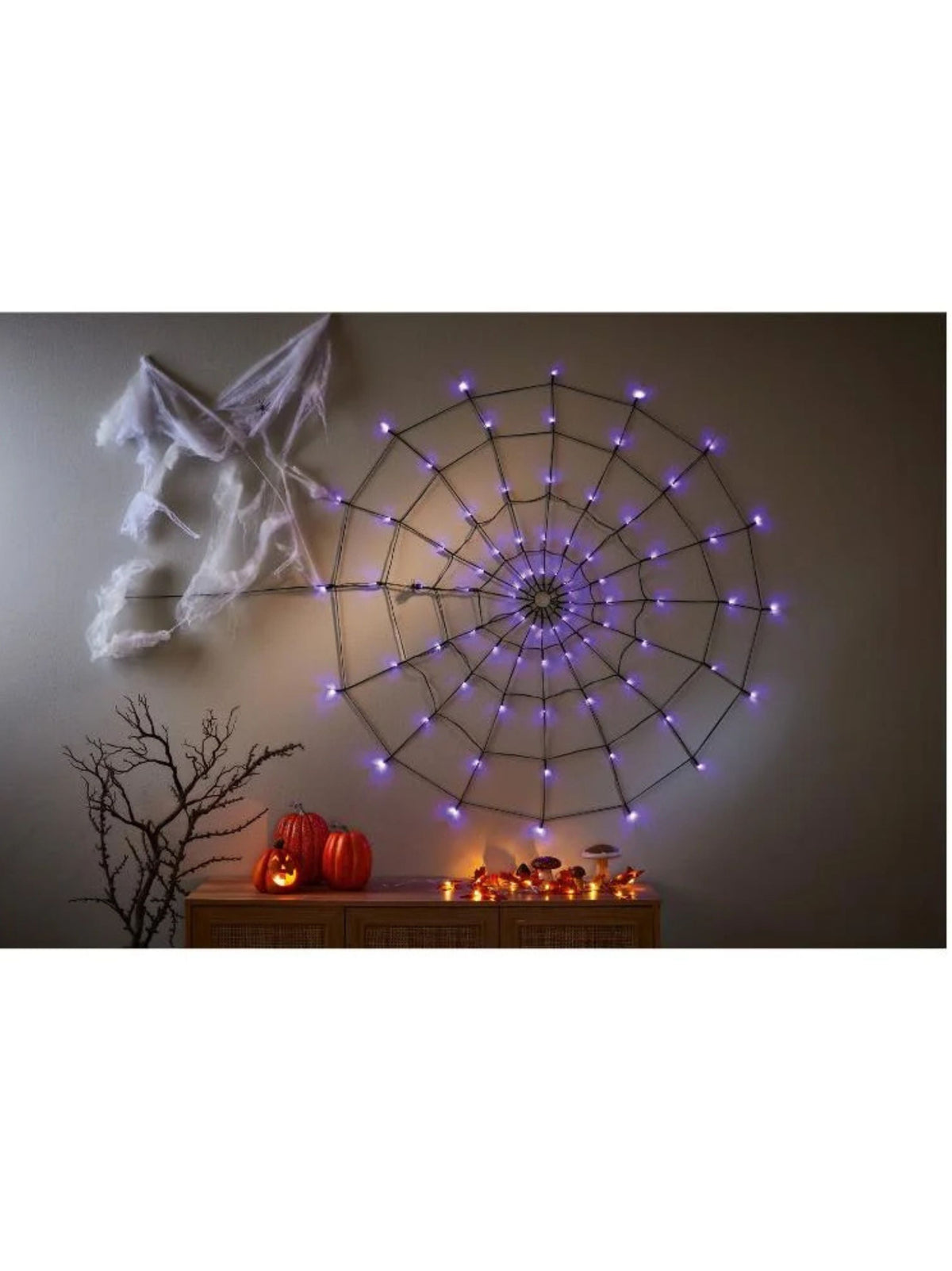 Halloween Led Spider Web