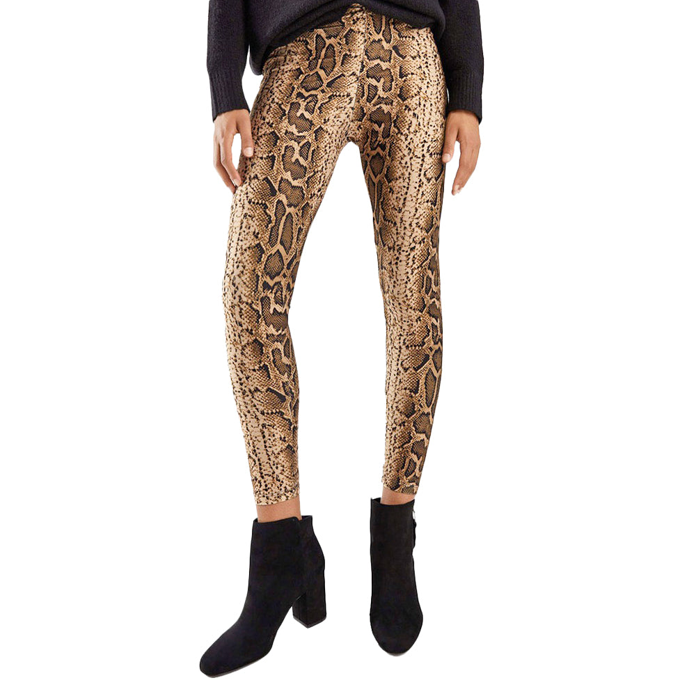 Image for Women's Printed Skinny Legging,Beige