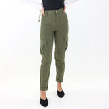 Image for Women's Slim-Leg Casual Pant,Olive