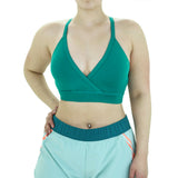 Image for Women's Plain Sport Bra,Green