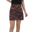 Image for women's Leopard Print Skirt,Brown