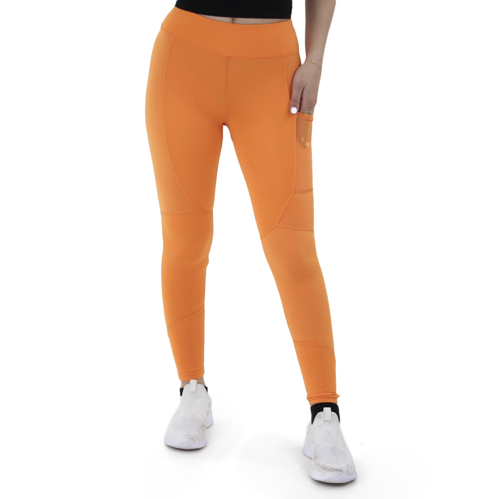 Image for Women's Legging With Mesh Pocket,Orange