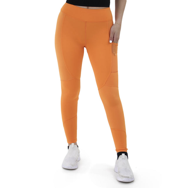 Image for Women's Legging With Mesh Pocket,Orange