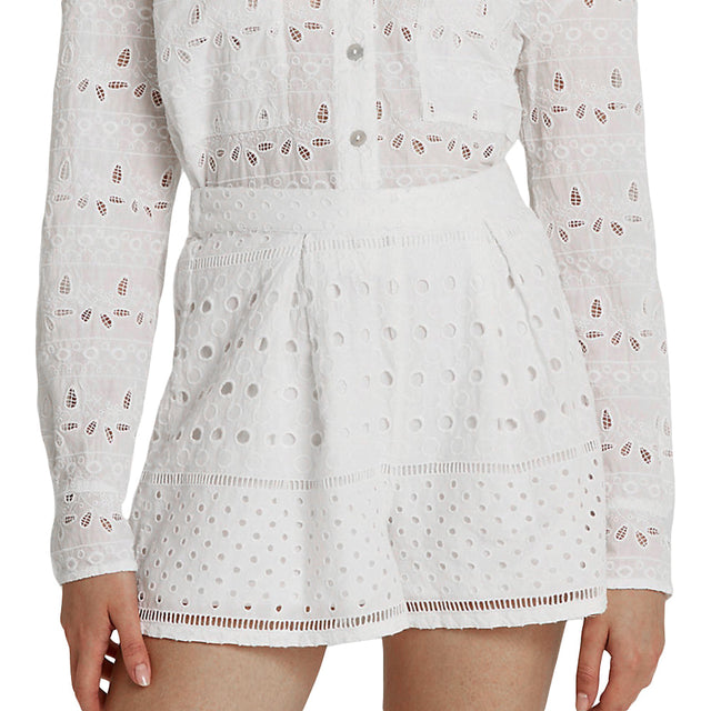 Image for Women's Embroidere Short,White