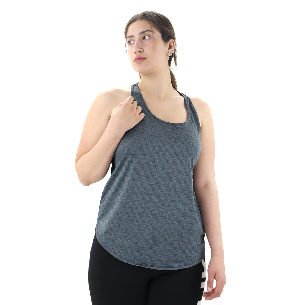 Image for Women's Mesh Back Sport Top,Dark Grey