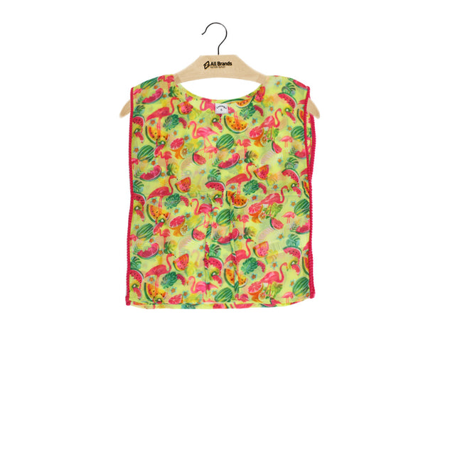 Image for Kid's Girl Fruits Print Top,Multi