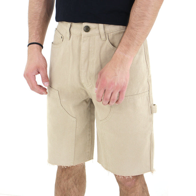 Image for Men's Double Knee Short,Camel