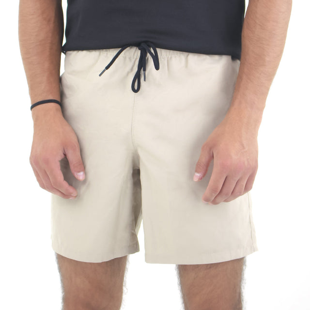 Image for Men's Solid Swim Short,Beige