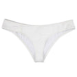 Image for Women's Textured V-Style Bikini Bottom,White
