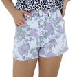 Image for Women's Floral Denim Short,Multi