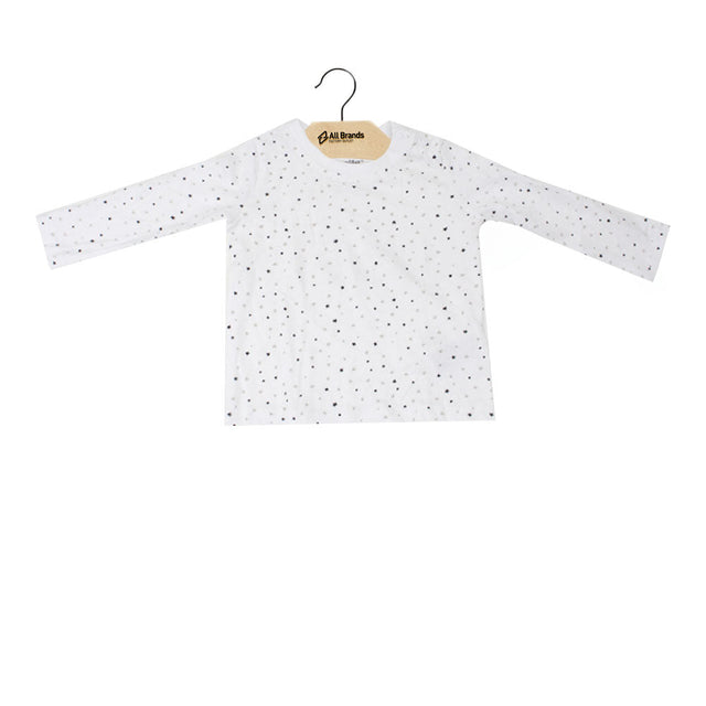 Image for Kids Girl Stars Print Long Sleeve Top,White
