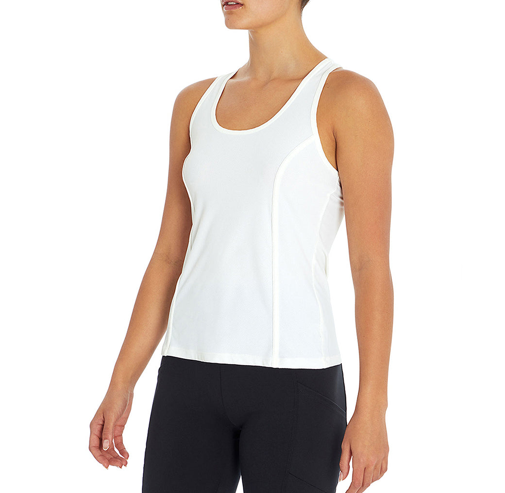 Image for Women's Racerback Sport Tank Top,White