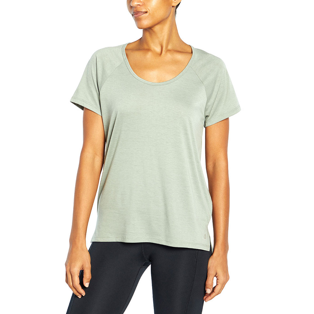 Image for Women's Scoop Neck Sport Top,Light Olive