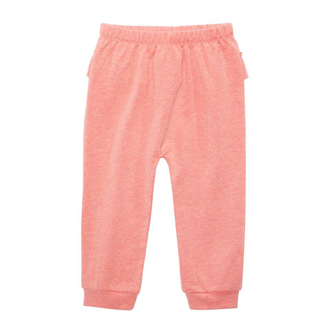 Image for Kids Girl Ruffle Back Jogger Pants,Coral