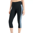 Image for Women's Essentials Colorblocked Cropped Leggings,Black