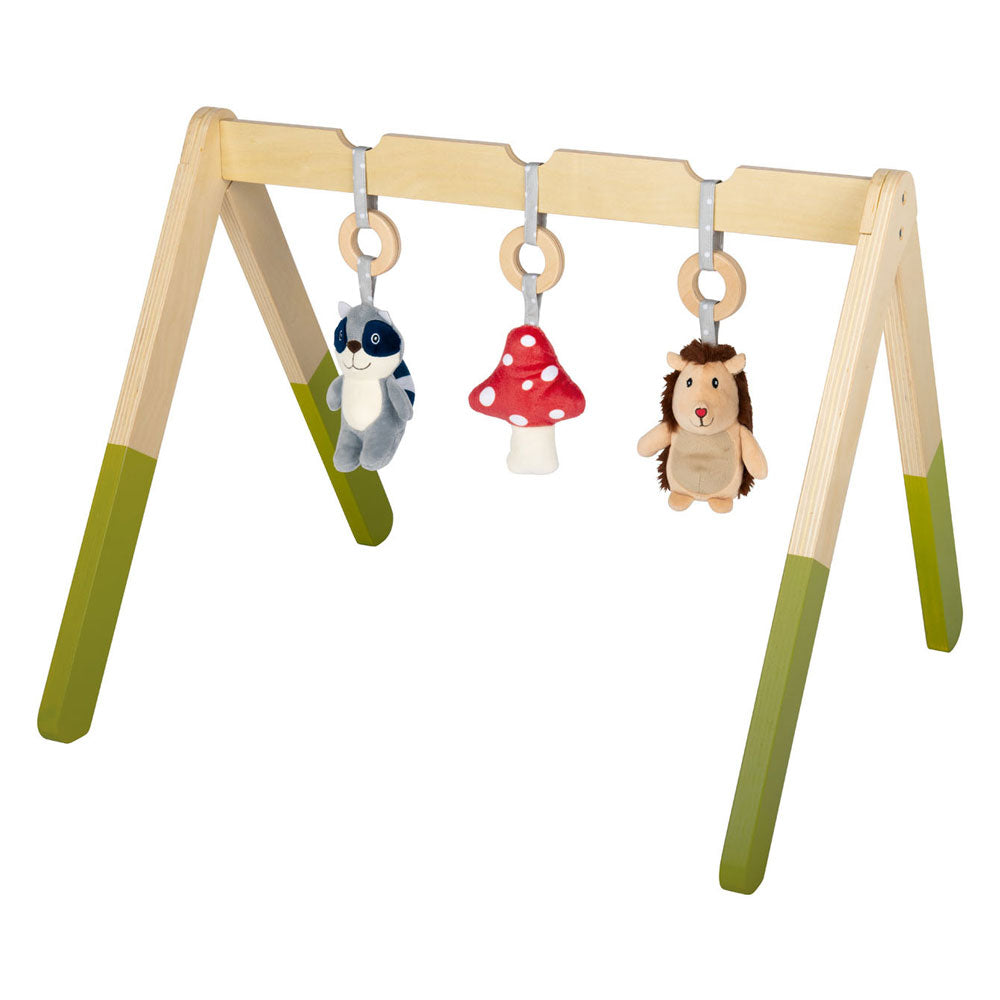 Image for Wooden Climbing Frame With Toys
