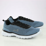 Image for Men's Fishnet Polka Dots Lace up Shoes,Blue