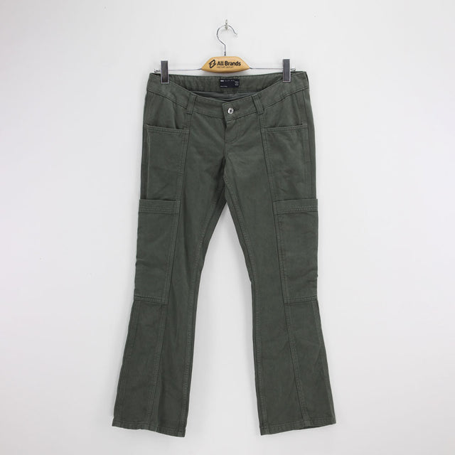 Image for Women's Plain Solid Jeans,Olive