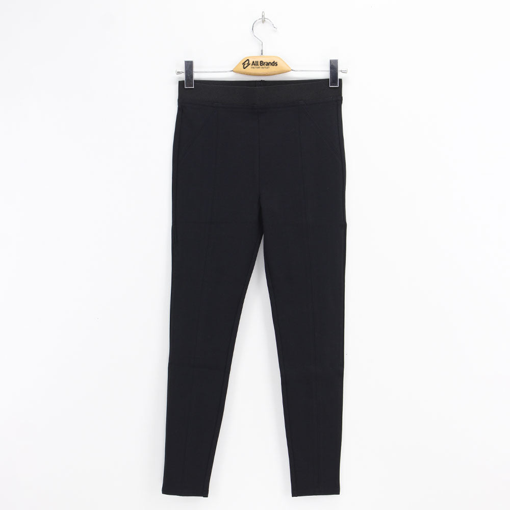 Image for Women's Plain Solid Legging,Black