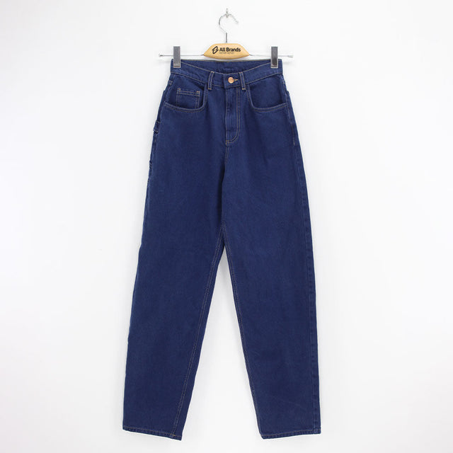 Image for Women's Plain Solid Jeans,Navy