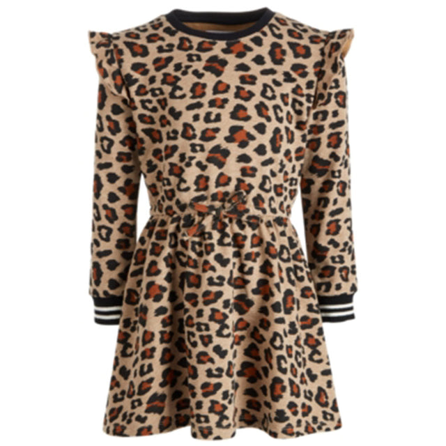 Image for Kids Girl Tiger Printed Dress,Multi