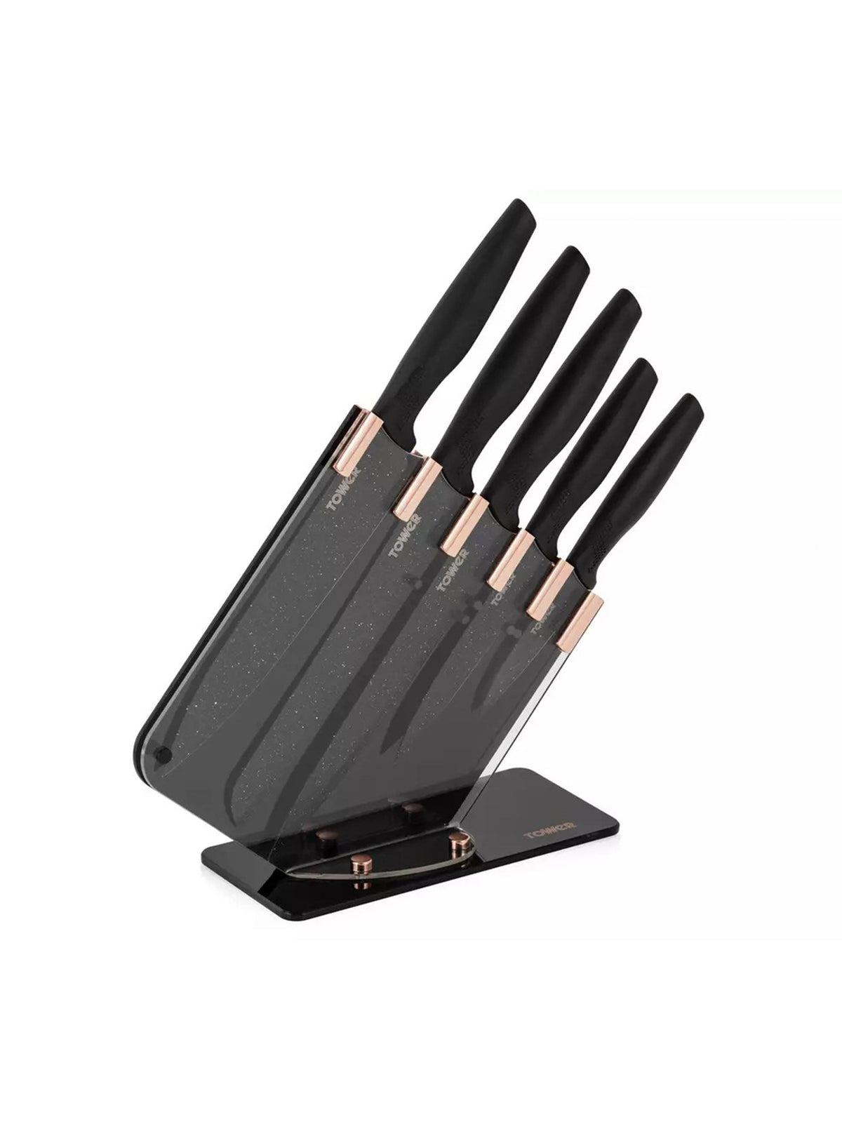 Image for Tower 5 Piece Knife Block